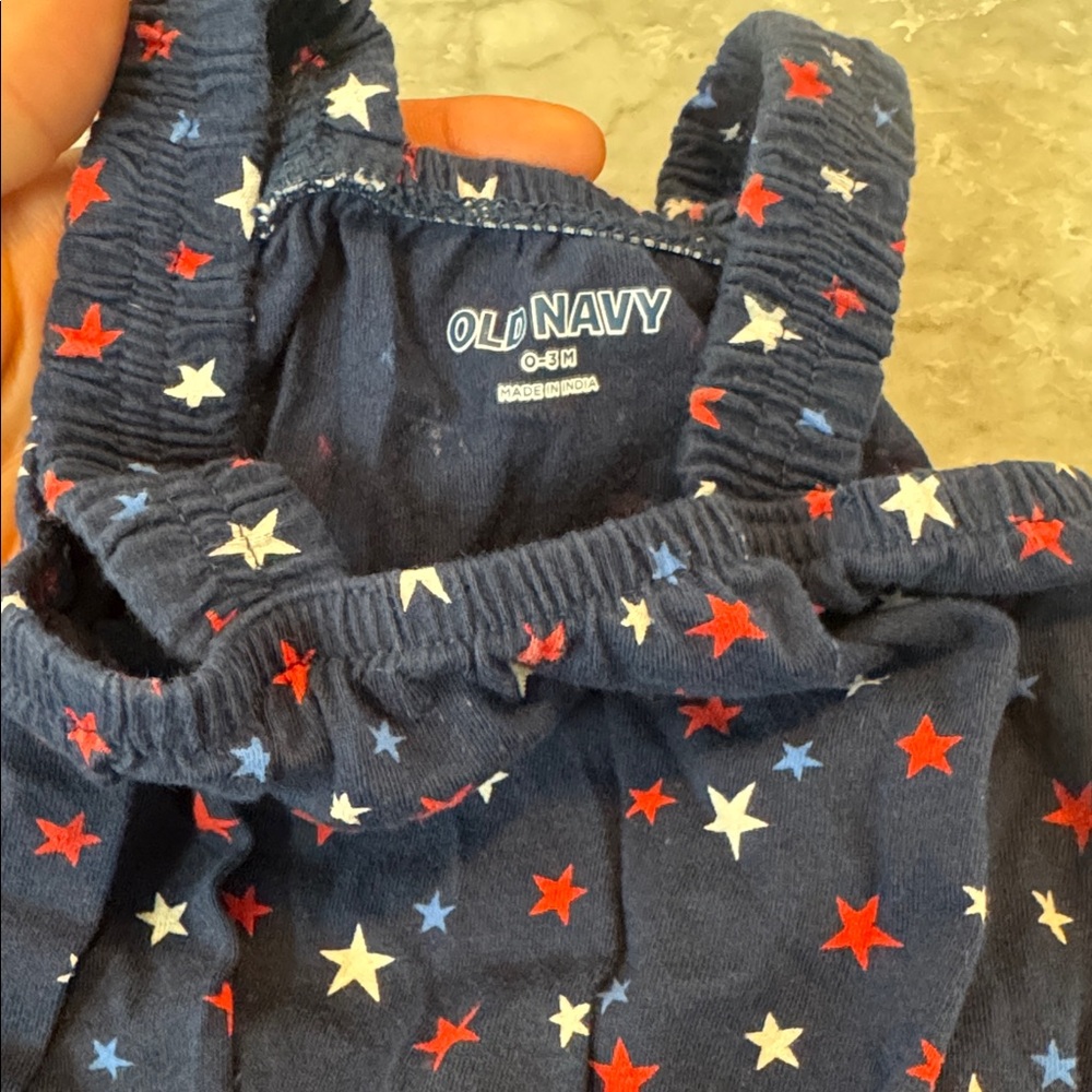 old navy Star Patterned Baby Romper - Picture 2 of 2